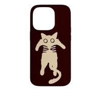 90s Y2K Curious Cute Tomcat Cat Being Lifted Case for iPhone 14 Pro