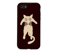 90s Y2K Curious Cute Tomcat Cat Being Lifted Case for iPhone SE (2020) / 7/8