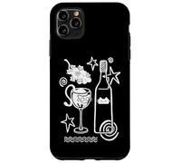 90s Y2K Cute Curious Kitten Stuck in a Wine Glass Case for iPhone 11 Pro Max