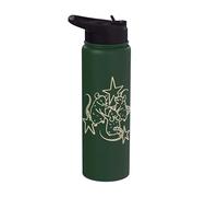 90s Y2K Cute Rats Dancing Around Beneath the Stars Stainless Steel Insulated Water Bottle
