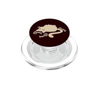 90s Y2K Lazy Chubby Tomcat Cat by Fish Bones PopSockets PopGrip for MagSafe