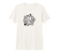 90s Y2K Mad Rabbit Bunny Hare is Confused Under Starry Tail Premium T-Shirt