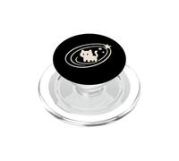 90s Y2K Scary Tomcat Cat is Scared Under Starry Tail Meme PopSockets PopGrip for MagSafe