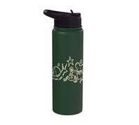90s Y2K Tea Time Beneath the Stars with Snail Mouse and Worm Stainless Steel Insulated Water Bottle