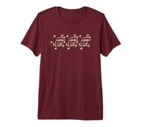 90s Y2K Three Cute Dog Puppy Mutt Pooch Under Starry Premium T-Shirt