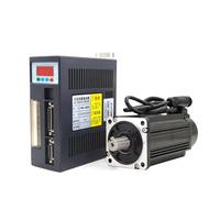 90ST AC servo electronic starter 90ST-M04025 220V 730W 750W 1KW with AASD 20A controller(90ST-M02430 750W)