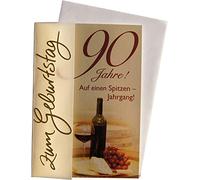 90th Birthday Card Basic Classic - Top Year - 11.6 x 16.6 cm