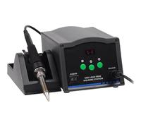 90W Constant Temperature Welding Table, Hot Air Soldering Kit, with LCD Display, Adjustable Temperature 200℃~420℃, Built-in Cooling Fan, for SMD Rework, Repair