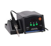 90W Hot Air Soldering Kit, Constant Temperature Welding Table with Adjustable 200℃~420℃, LCD Display, 105cm Handle Cable, Ideal for SMD Rework and Repair