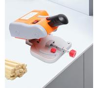 90W Micro Bench Cut Off Chop Saw, 25 x 14 x 15cm Micro Cut Off Machine, 0-45° Adjustable Micro Chop Saw Wood Cutter Bench for Cutting Brass, Steel, Wood