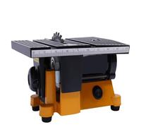 90W Mini Table Saw 4 Inch Portable Bench Saw 4500RPM with 3 Blades 5/8" Depth 16mm Cutting Depth for Metal Wood Glass Stone