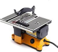 90w TableSaw TableSaws for Woodworking Mini Table Saw Evolution TableSaw TableSaw Cutter with 3 Saw Blades Maximum Cutting Depth of 15mm Suitable for All DIY Items