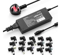 90W Universal Laptop Charger Compatible With Asus Dell HP Acer Lenovo Sony | Compatible With Asus Dell HP Acer Lenovo IBM Toshiba Samsung Sony Fujitsu Gateway Notebook Ultrabook Chromebook with 16 Tips