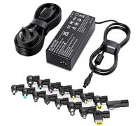 90W Universal Laptop Charger for HP Dell Samsung Sony Lenovo Acer Asus Toshiba IBM Fujitsu Notebook Ultrabook Chromebook,UK AC Power Adapter Replacement 65W 45W,with Power Supply Cord and 16 Tips