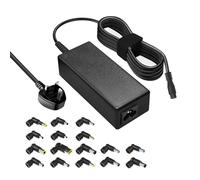 90W Universal Laptop Charger UK AC Adapter for HP Dell Lenovo Acer Asus Toshiba Samsung Sony IBM Fujitsu Gateway Notebook Ultrabook Chromebook Power Supply Cord with 16 Tips