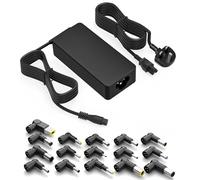 90W Universal Laptop Charger UK AC Power Adapter Replacement for HP Dell Lenovo Acer ASUS Samsung Toshiba Sony IBM Fujitsu Gateway Notebook Ultrabook Chromebook Power Supply Cord with 16 Tips
