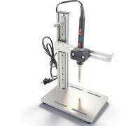 90W Vertical Heat Press Machine Heat Insert Tool with Brass Tips Multi-Directional Hot Insert Press for 3D Printing Plastic Components