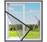 90x110cm,Window Screen, Fly Screen Mosquito Net Window Insect Mesh, Fly Screens Net for Window Window Screen Mosquito Insect Mesh Protector Kit with Self-Adhesive Hoop Tape