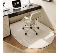 90x150cm Oval Chair Mat for Hardwood FloorsOffice Chair Protector for Rolling Chairs Solid Home Flo Guard NonSlipSle 13