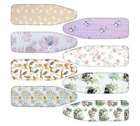 90x30cm, 100x33cm, 110x33cm, Replacement Cover For Iron Board, Standard Size Iron Board Cover, Heatproof Geometric, Easy To Secure(Style F,100x33cm)