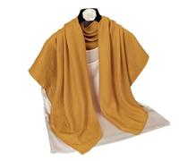 90x90cm Lightweight Square Scarf - Breathable Cotton Linen Blend for Women, Versatile Head Wrap Accessory(L)
