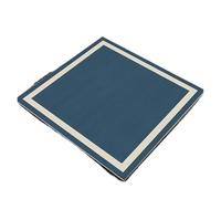 90x90cm Table Cover for Mahjong, Anti-Slip Mat Roll-up Gaming for Mah Jongg Card Board Tile Games Mahjong Mat(Black)