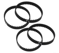 90XL Trapezoidal Tooth Timing Belt Set for Planers, Compatible with Workshop Machines, 5.08mm Pitch, 45 Teeth, Black Rubber Drive Belt Replacement, Heavy-Duty(4)