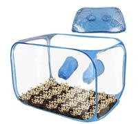 91 x 59 x 58 cm Mushroom Breeding Box, Mushroom Still Air Box, Mushroom Nursing Air Box, Foldable Growing Containers, Mushroom Growing Bags, Transparent Plant Bag Mushroom Tent - Pop-Up Design, Grow
