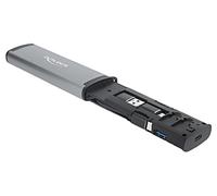91018 Card reader: microSD, SD, USB A socket, USB C socket DELOCK