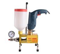 910W Epoxy Injection Pump Epoxy/Polyurethane Foam Grouting Machine Steel Hose Concrete Repair Crack
