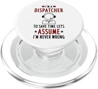 911 Dispatcher Design For Emt Firefighter - I'm A Dispatcher PopSockets PopGrip for MagSafe