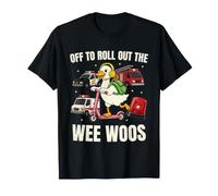 911 Dispatcher Goose Wee Woos Funny Emergency Dispatch T-Shirt