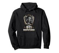 911 Dispatcher Headset Emergency Operator Pullover Hoodie