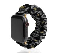 911 Dispatcher Heart With Wings Funny Stretch Bands Compatible with IWatch Replacement Smart Watch Strap