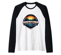 911 Emergency Dispatcher Bringing Order to The Chaos Funny Raglan Baseball Tee