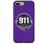 911 Emergency Dispatcher First Responder Headset Head Set Case for iPhone 7 Plus/8 Plus