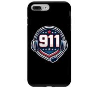 911 Emergency Dispatcher First Responder Headset Head Set Case for iPhone 7 Plus/8 Plus