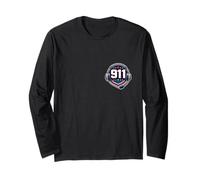 911 Emergency Dispatcher First Responder Headset Head Set Long Sleeve T-Shirt