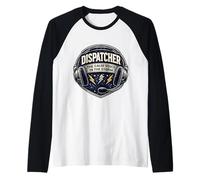 911 Emergency Dispatcher The Calm Voice in The Storm First Raglan Baseball Tee