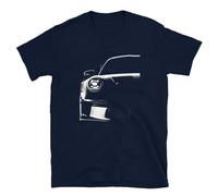 911 Mens T-Shirt Racing Sports Car GT 3 RS '22 Luxury Tee Shirt Modern Design, Blue, L