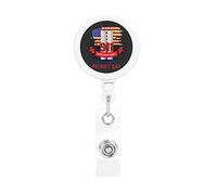 911 September 11th We Will Never Forget Retractable Badge Holder Reel Clip Id Card Holder forNurse Student Office Worker