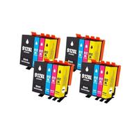 912 XL 912XL 917XL Ink Cartridge Premium Color Printer Ink Cartridge .Compatible With HP OfficeJet 8010 8012 8015 8020 8025(4SET)