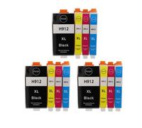 912XL Ink Cartridge, Compatible For HP | Pro 8020 8022 8023 8024 8025 8026 8028 8035 Printer,1/2/3/4 Set(3Set)