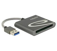 91525 Card Reader: Memory CFast™, USB A Male USB 3.0 CFast 2.0 DELOCK
