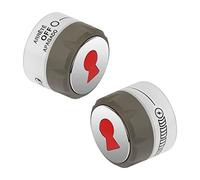 91538 Lighted Control Knobs 2 Pack for Weber Summit Grills,Fit for E-470, E-670, S-460, S-470, S-660, S-670 etc.