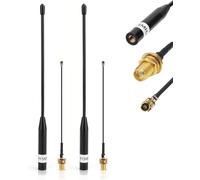 915MHz Antenna 10dBi Gain for Meshtastic LoRa Long Range Soft Whip Antenna, 20cm Omni SMA Male Black GT-7702 (2 Pack)