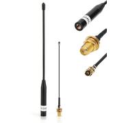 915MHz Antenna 10dBi Gain for Meshtastic LoRa Long Range Soft Whip Antenna, 20cm Omni SMA Male Black GT-7702 (1 Pack)