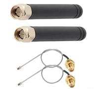 915MHz for LoRa Antenna,for IPEX to Cable for LoRa32U4 II and for ESP32 Module, 2dBi Gain Wireless Communication RF Connector Assembly