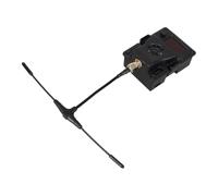 915mhz Tx Transmitter Module with T Antenna for Rc Planes and Tvs | Black Plastic Housing, Selectable 720-1020mhz Band, 100mw-1000mw Output, 25hz-200hz Refresh, 220ma Current
