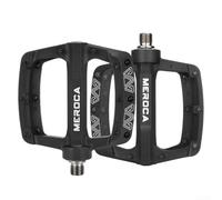 916 Nylon Bike Pedals with High Speed Transmission Bearings and Chrome Steel Shaft for Reliable Performance on Cross Country Mountain Bikes